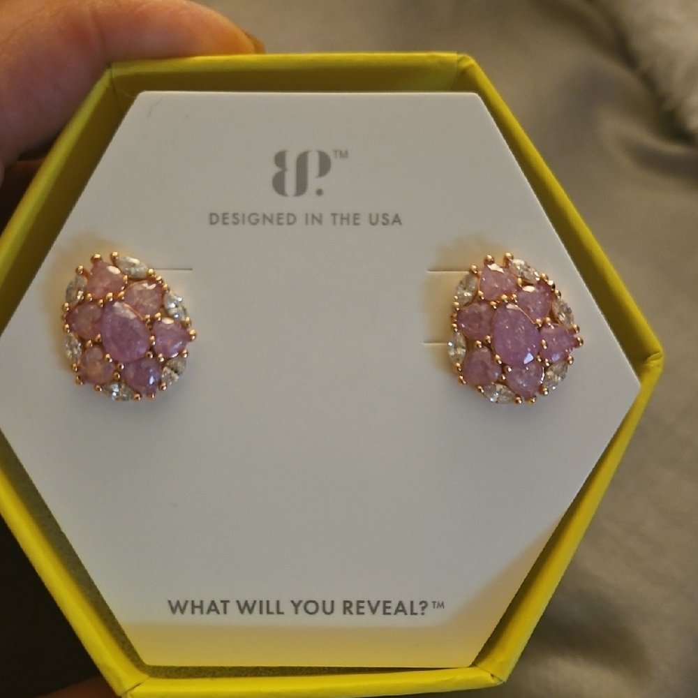 BOMB PARTY Her Royal  Empire Earrings - NEW